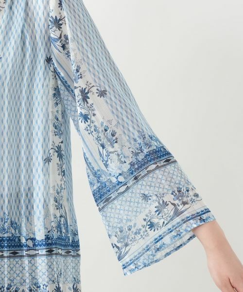 Leilian / レリアン シャツ・ブラウス | 【店舗人気】プリントボウタイブラウス | 詳細10