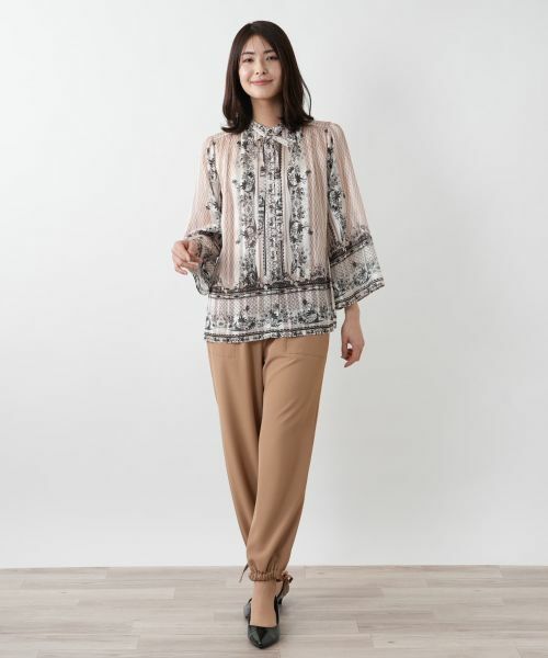 Leilian / レリアン シャツ・ブラウス | 【店舗人気】プリントボウタイブラウス | 詳細15