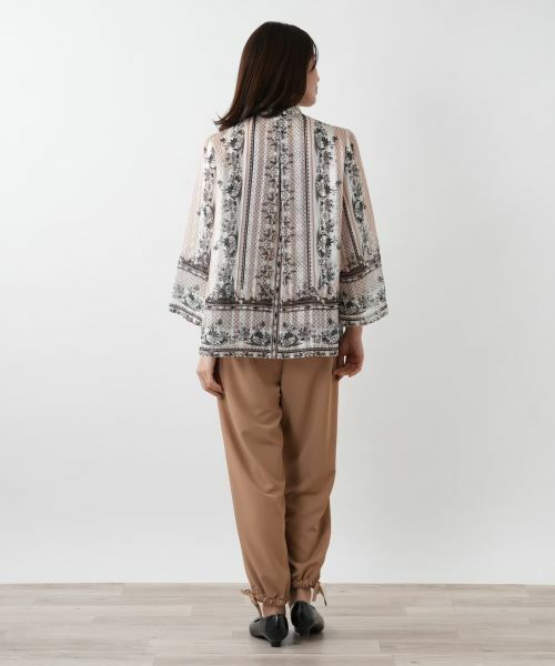 Leilian / レリアン シャツ・ブラウス | 【店舗人気】プリントボウタイブラウス | 詳細17