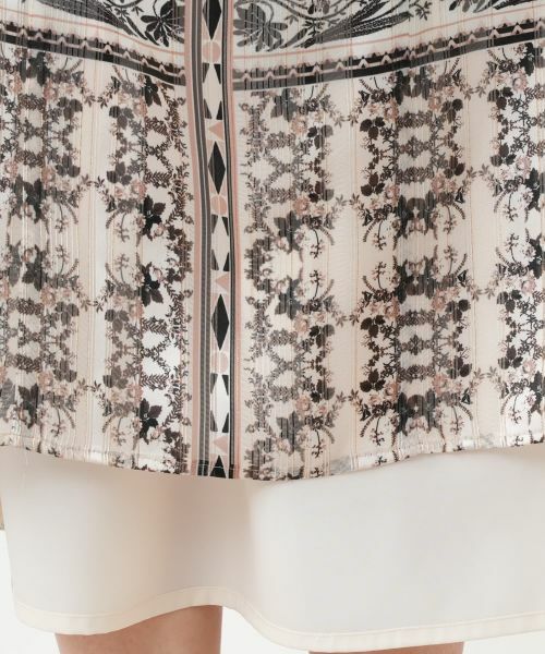 Leilian / レリアン ミニ・ひざ丈スカート | 【店舗人気】プリントスカ−ト | 詳細13