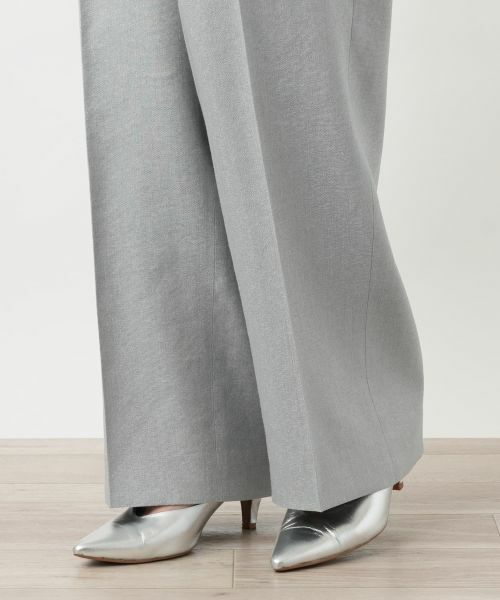 Leilian / レリアン その他パンツ | センタープレスワイドパンツ | 詳細10