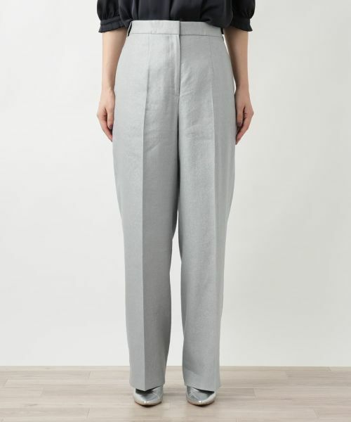 Leilian / レリアン その他パンツ | センタープレスワイドパンツ | 詳細4