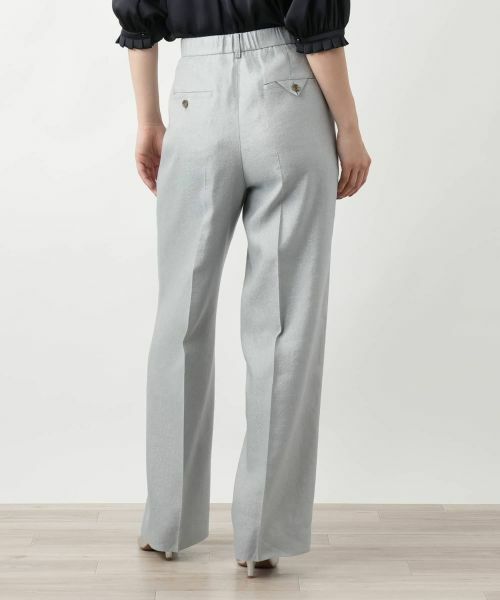 Leilian / レリアン その他パンツ | センタープレスワイドパンツ | 詳細6