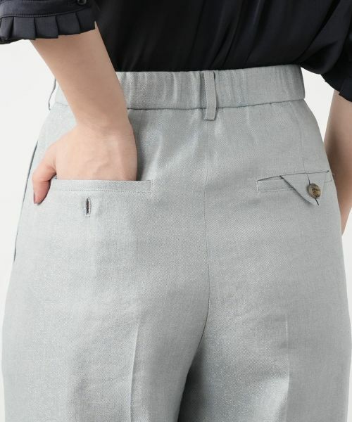 Leilian / レリアン その他パンツ | センタープレスワイドパンツ | 詳細9