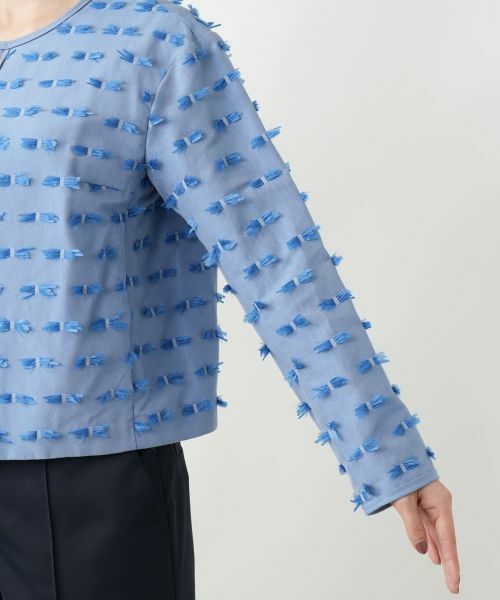 Leilian / レリアン テーラードジャケット | ノーカラージャケット | 詳細12