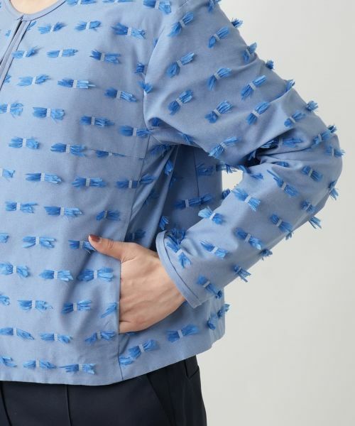 Leilian / レリアン テーラードジャケット | ノーカラージャケット | 詳細14