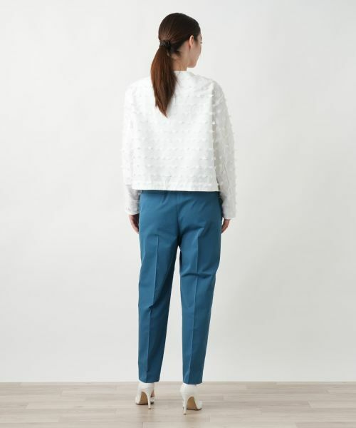 Leilian / レリアン テーラードジャケット | ノーカラージャケット | 詳細3