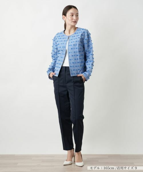 Leilian / レリアン テーラードジャケット | ノーカラージャケット | 詳細4