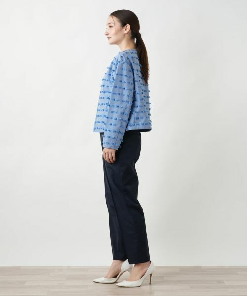 Leilian / レリアン テーラードジャケット | ノーカラージャケット | 詳細5