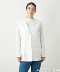 Leilian / レリアン テーラードジャケット | Vネックベスト