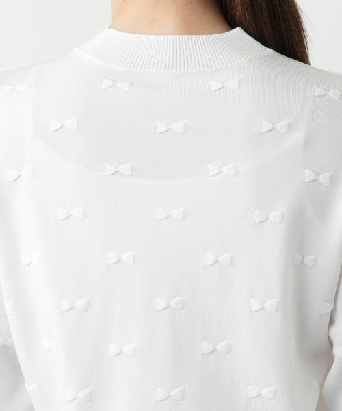 Leilian / レリアン ニット・セーター | 【店舗人気】リボンモチーフニットトップス | 詳細11