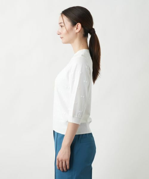 Leilian / レリアン ニット・セーター | 【店舗人気】リボンモチーフニットトップス | 詳細8