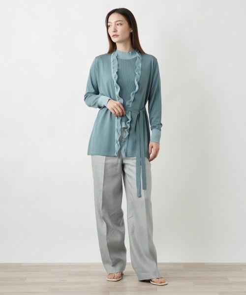 Leilian / レリアン カーディガン・ボレロ | フリルカーディガン | 詳細1