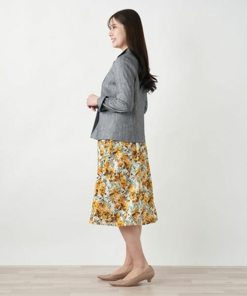 Leilian / レリアン テーラードジャケット | ヘリンボーンジャケット【TEXMODA】 | 詳細2