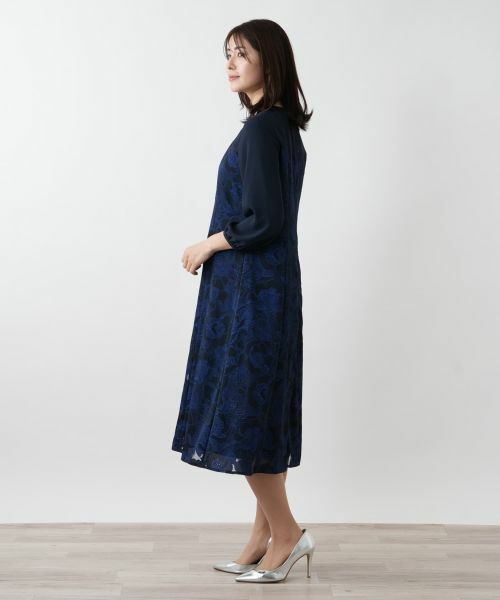 Leilian / レリアン ドレス | 切替フレアワンピース | 詳細2