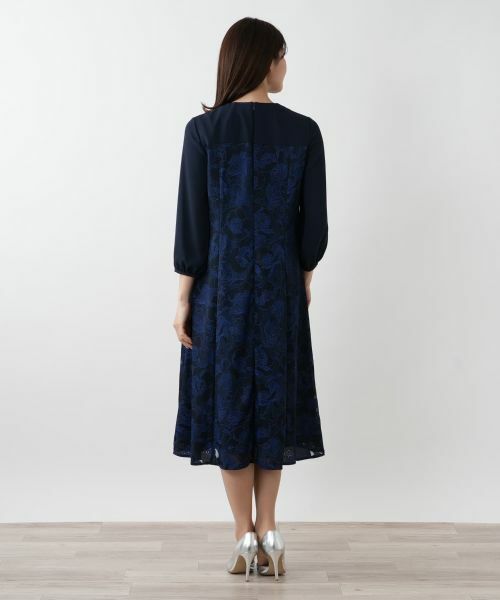 Leilian / レリアン ドレス | 切替フレアワンピース | 詳細3