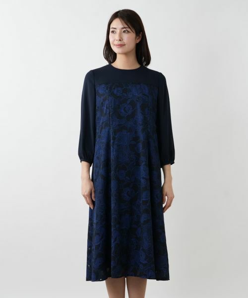 Leilian / レリアン ドレス | 切替フレアワンピース | 詳細4