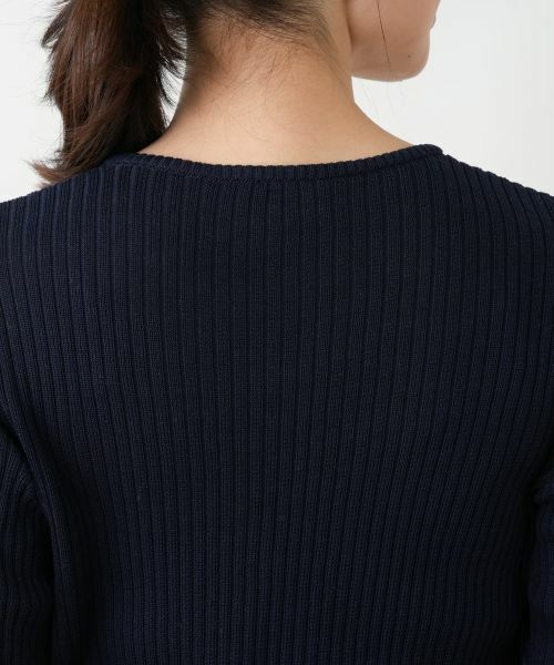 Leilian / レリアン ニット・セーター | フラワーモチーフニット【CORSINI & PROTI】 | 詳細14