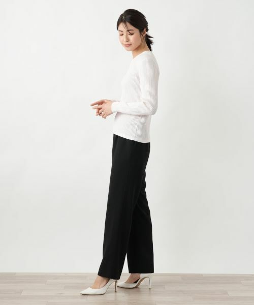 Leilian / レリアン ニット・セーター | フラワーモチーフニット【CORSINI & PROTI】 | 詳細2