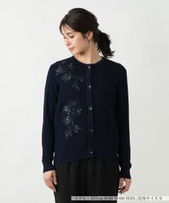 フラワーモチーフカーディガン【CORSINI & PROTI】