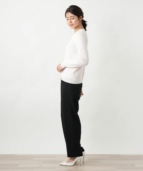 Leilian / レリアン カーディガン・ボレロ | フラワーモチーフカーディガン【CORSINI & PROTI】 | 詳細2