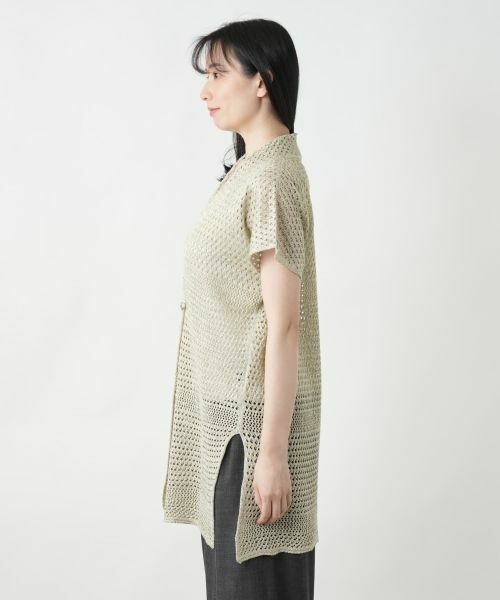 Leilian / レリアン テーラードジャケット | ラメニットベスト【CINZIA CALDI】 | 詳細12