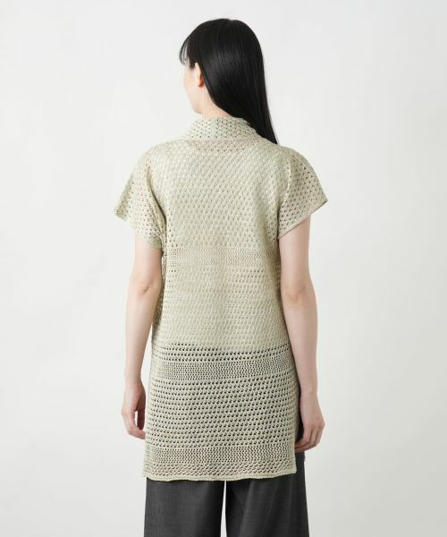 Leilian / レリアン テーラードジャケット | ラメニットベスト【CINZIA CALDI】 | 詳細13