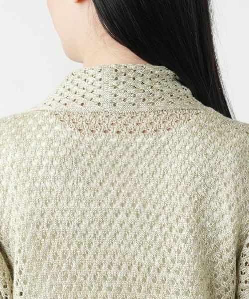 Leilian / レリアン テーラードジャケット | ラメニットベスト【CINZIA CALDI】 | 詳細15