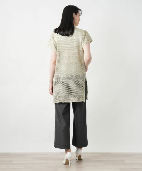 Leilian / レリアン テーラードジャケット | ラメニットベスト【CINZIA CALDI】 | 詳細9