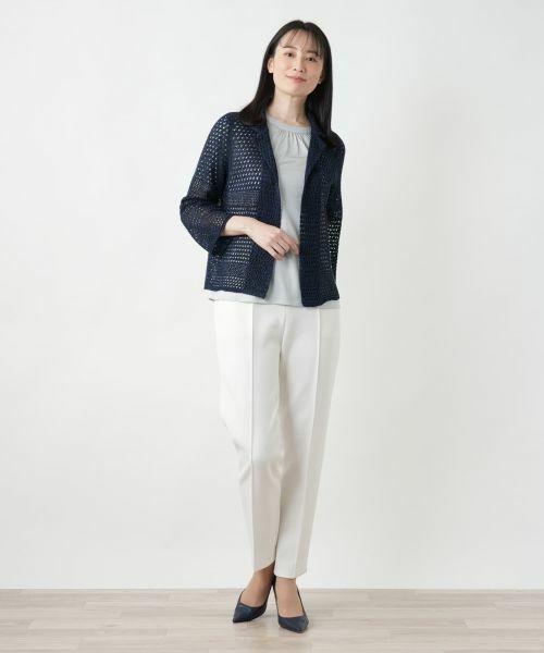 Leilian / レリアン カーディガン・ボレロ | ラメニットカーディガン【CINZIA CALDI】 | 詳細4