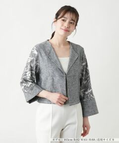 Leilian / レリアン テーラードジャケット | ショートジャケット【CINZIA CALDI】