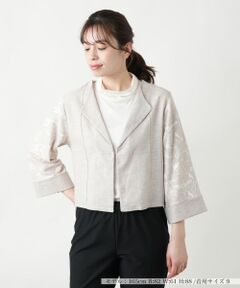 Leilian / レリアン テーラードジャケット | ショートジャケット【CINZIA CALDI】