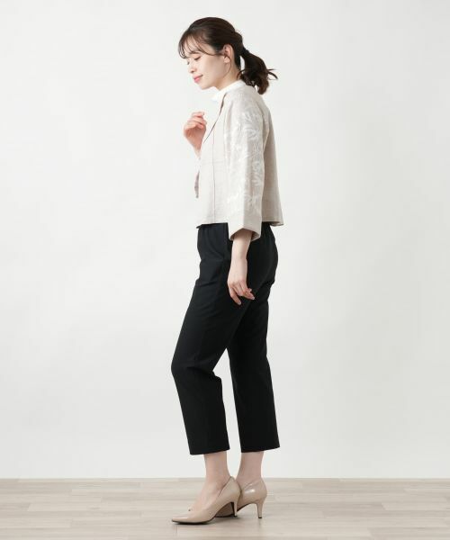 Leilian / レリアン テーラードジャケット | ショートジャケット【CINZIA CALDI】 | 詳細5