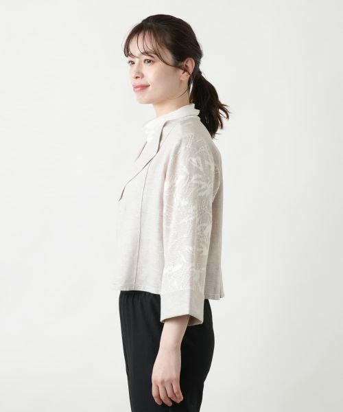 Leilian / レリアン テーラードジャケット | ショートジャケット【CINZIA CALDI】 | 詳細8