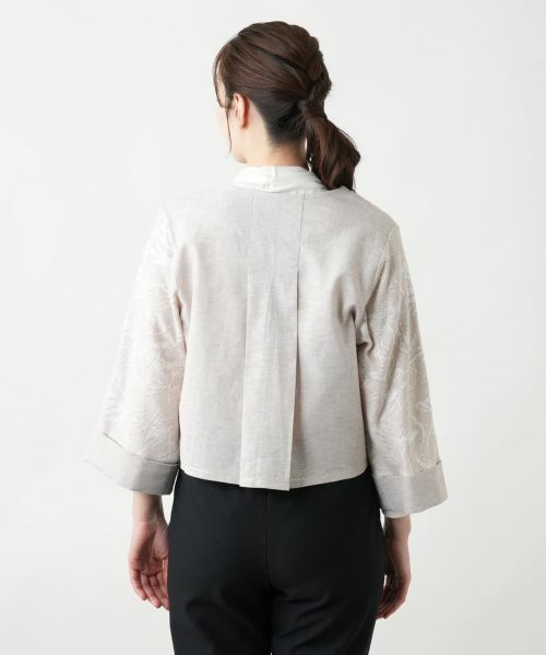 Leilian / レリアン テーラードジャケット | ショートジャケット【CINZIA CALDI】 | 詳細9