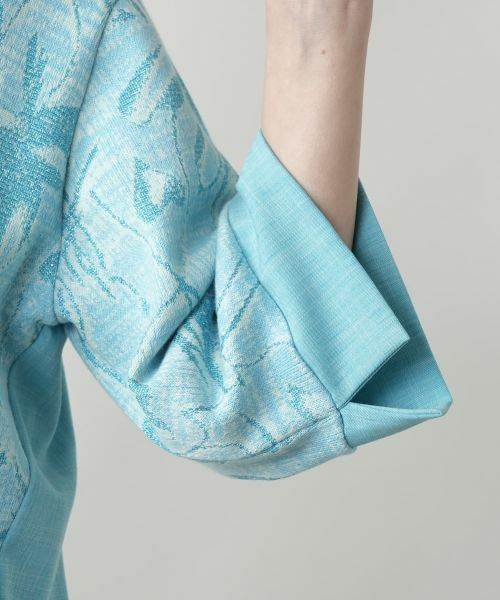 Leilian / レリアン テーラードジャケット | ボタニカル柄ジャケット【CINZIA CALDI】 | 詳細14