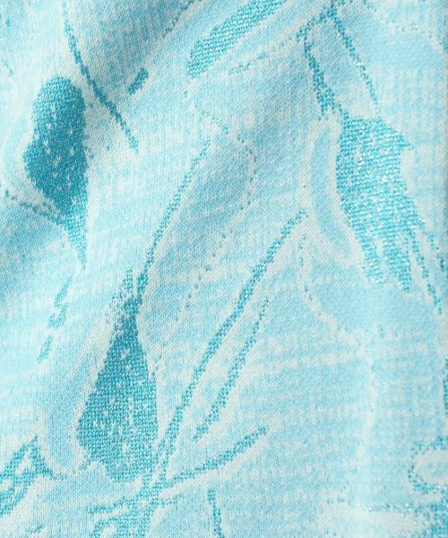 Leilian / レリアン テーラードジャケット | ボタニカル柄ジャケット【CINZIA CALDI】 | 詳細17