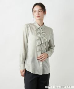 Leilian / レリアン シャツ・ブラウス | フリルデザインブラウス