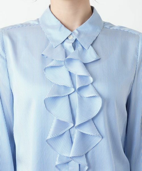 Leilian / レリアン シャツ・ブラウス | フリルデザインブラウス | 詳細10