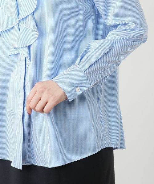 Leilian / レリアン シャツ・ブラウス | フリルデザインブラウス | 詳細12