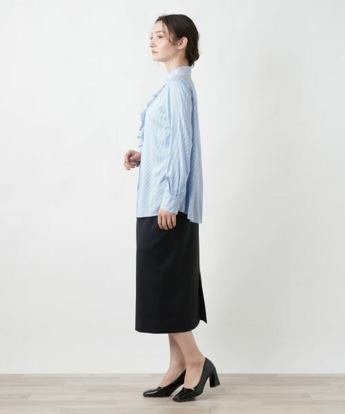 Leilian / レリアン シャツ・ブラウス | フリルデザインブラウス | 詳細5