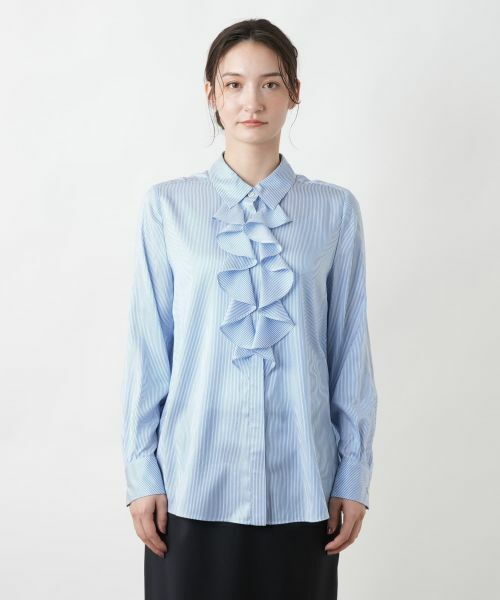 Leilian / レリアン シャツ・ブラウス | フリルデザインブラウス | 詳細7