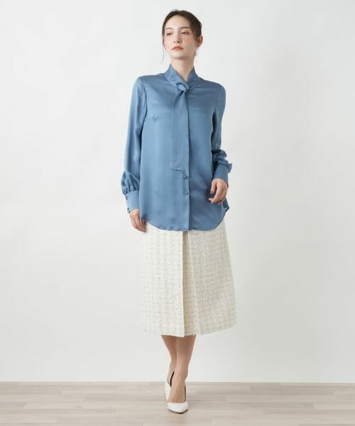 Leilian / レリアン シャツ・ブラウス | 【店舗人気】ボウタイブラウス | 詳細1