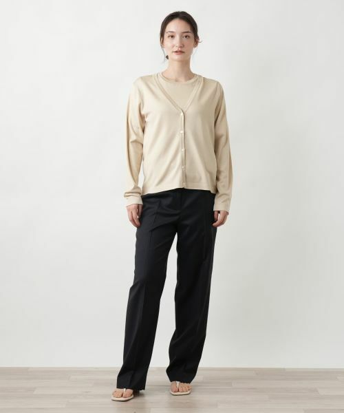 Leilian / レリアン カーディガン・ボレロ | Vネックカーディガン | 詳細12