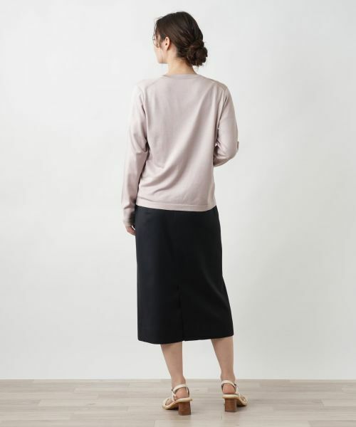 Leilian / レリアン カーディガン・ボレロ | Vネックカーディガン | 詳細3