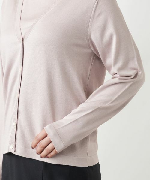 Leilian / レリアン カーディガン・ボレロ | Vネックカーディガン | 詳細9