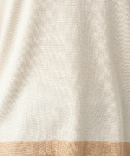 Leilian / レリアン ニット・セーター | ライン配色半袖ニット | 詳細19