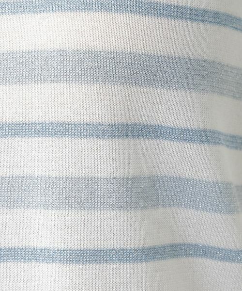 Leilian / レリアン ニット・セーター | ラメボーダーニット【ROCHAS Premiere】 | 詳細13