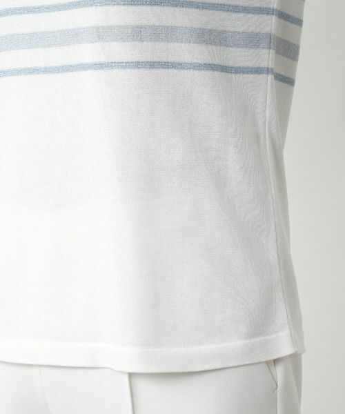 Leilian / レリアン ニット・セーター | ラメボーダーニット【ROCHAS Premiere】 | 詳細14