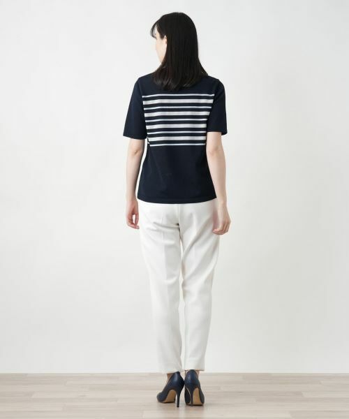 Leilian / レリアン ニット・セーター | ラメボーダーニット【ROCHAS Premiere】 | 詳細3